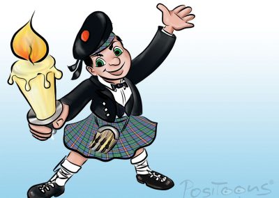 Sympathiefigur „Schotte“