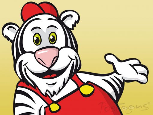 Werbe-Figur „Tiger“