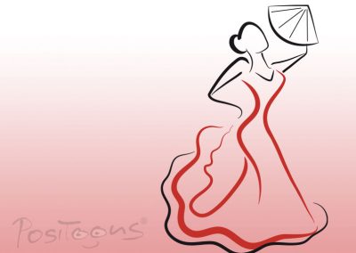 Silhouetten als dynamische Figuren