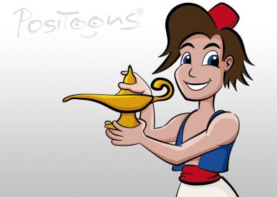 Aladin für Shop-Design
