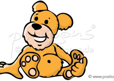 Teddybär Cartoon