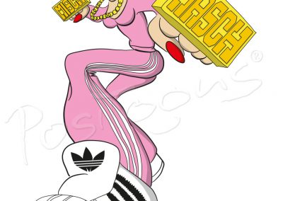 Sympathiefigur „Rosi“ – Character Design