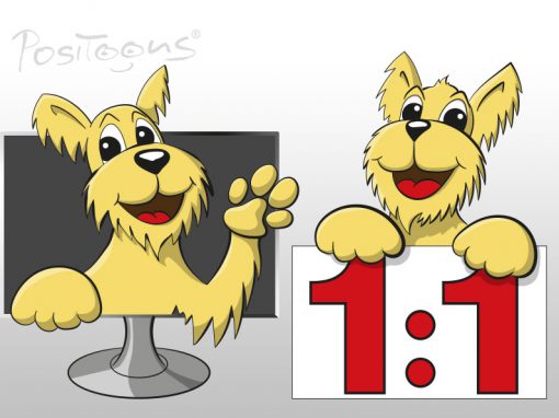 Illustrationen für Hundetraining