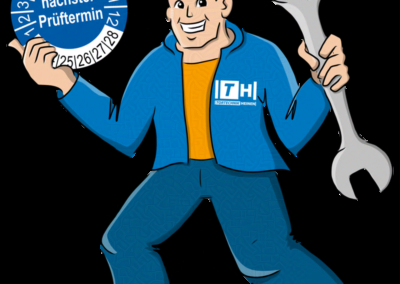 Thori - Positoons-Firmen-Maskottchen von Tortechnik Heinen